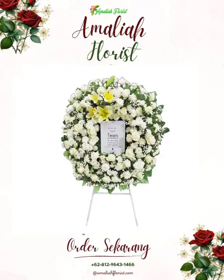 Krans Bunga Duka Kaligono