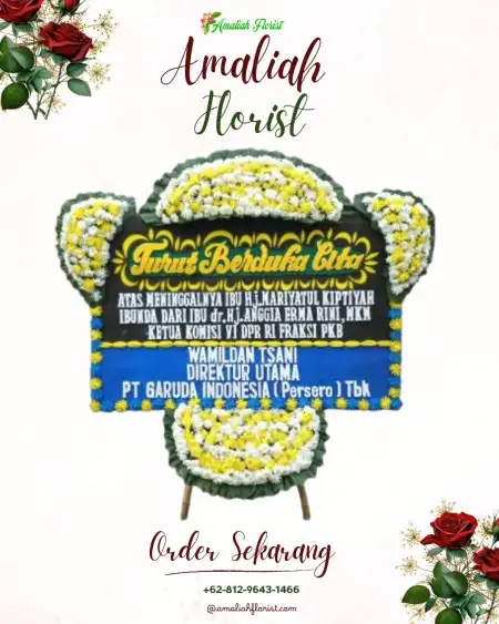 Papan Bunga Duka Kaligono